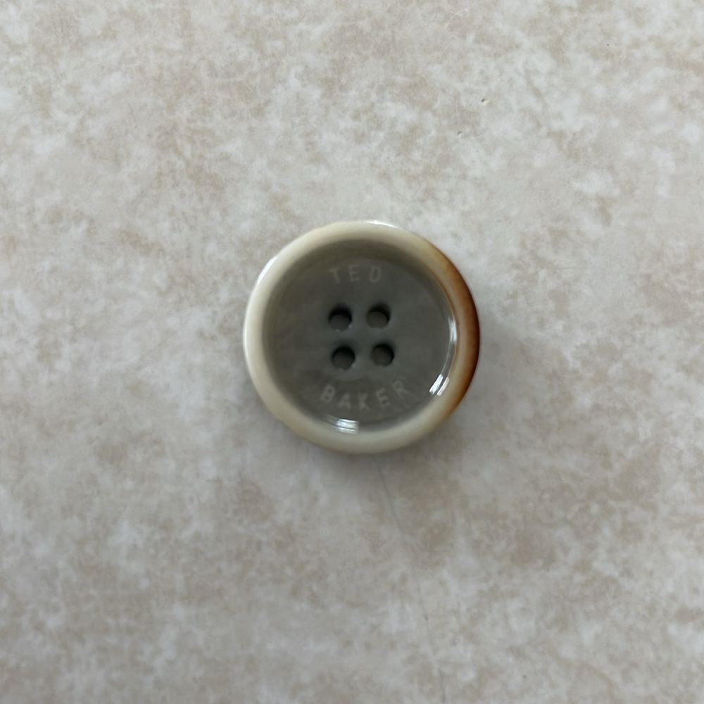 Ted Baker London Button Replacement Accent Detail